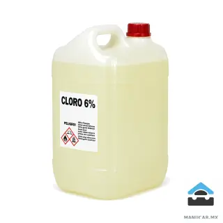 Cloro 6%, 20 L