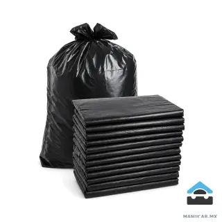 Bolsa Negra Jumbo 70+30x120, Por kilo